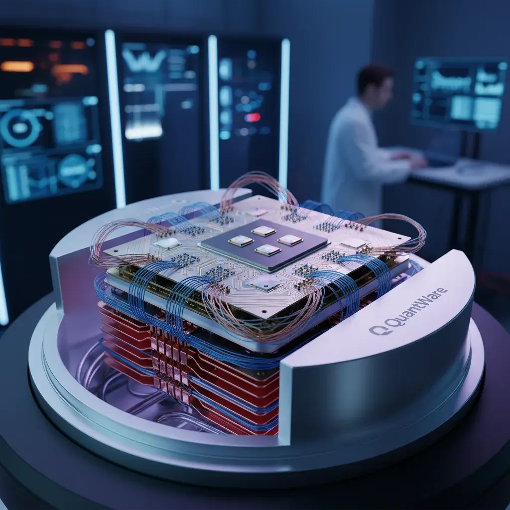 Illustration pour Un bond en informatique quantique moins révolutionnaire que prétendu