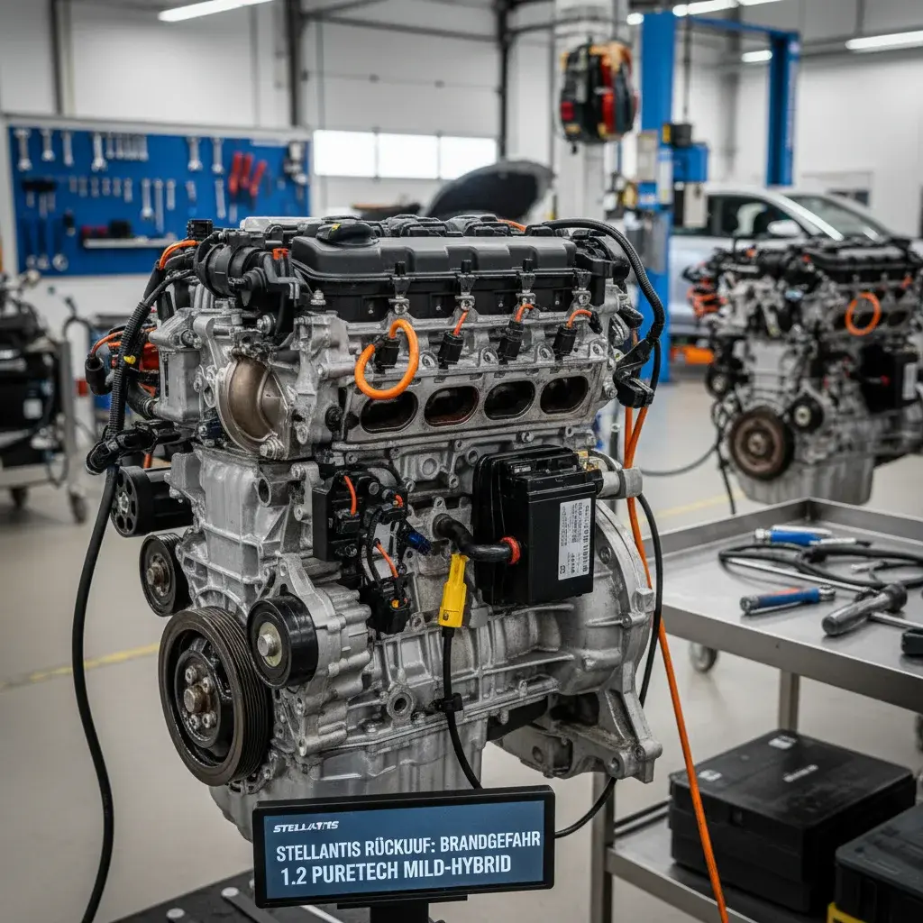 Illustration pour Stellantis procède au rappel de 80 000 véhicules en allemagne face à un risque d'incendie