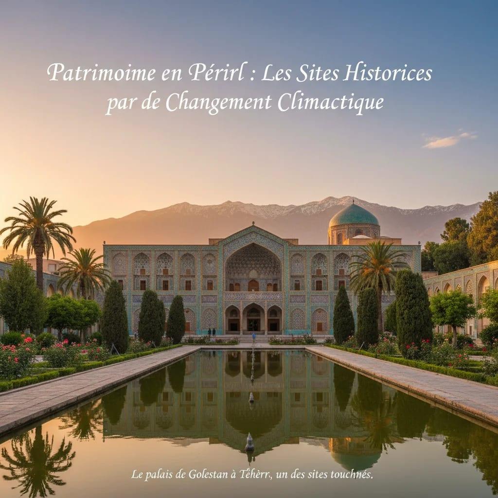 Illustration pour L'unesco choquée par les dommages infligés au patrimoine culturel iranien