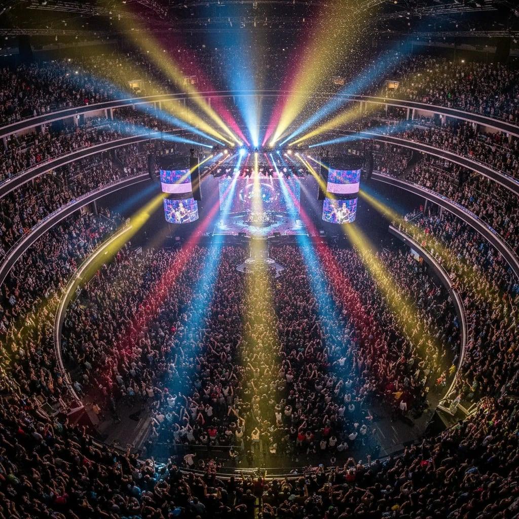 Illustration pour Live Nation condamné pour monopole illégal sur le marché des billets de concert