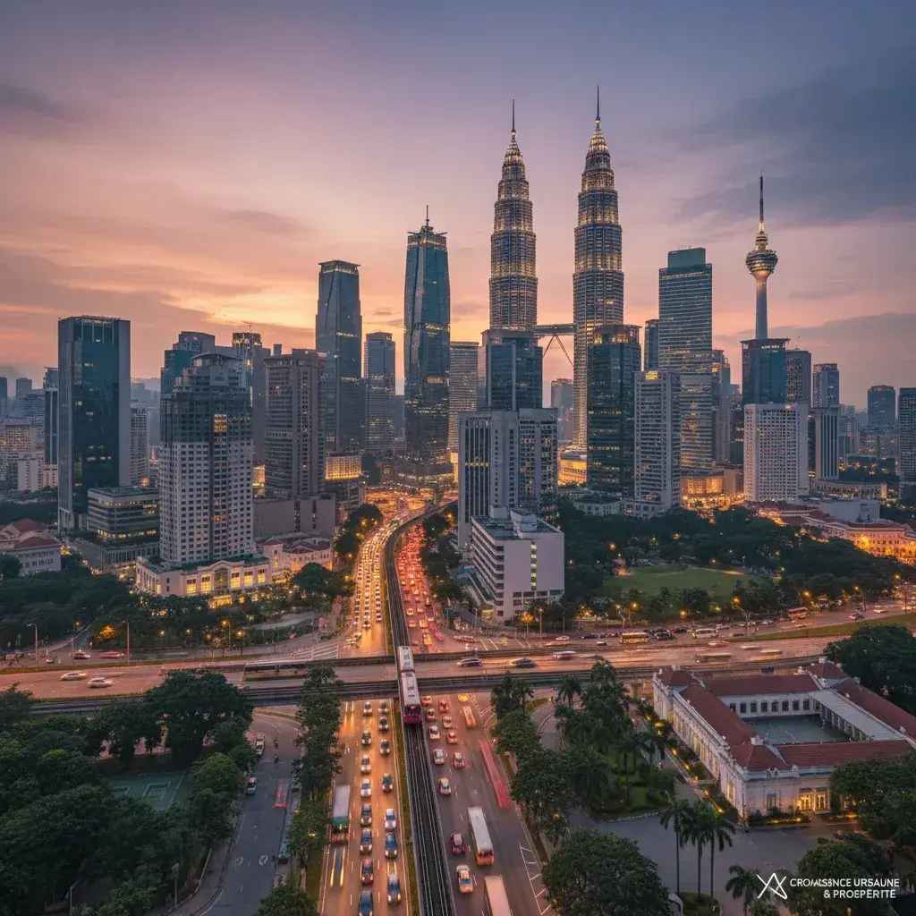 Illustration pour Malaisie anticipe inflation due à la guerre plus tard cette année