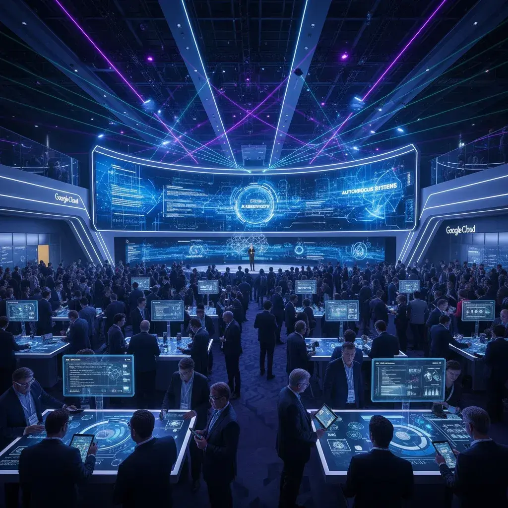 Illustration pour Google Cloud Next 2026 débute aujourd'hui à Las Vegas : l'événement phare qui redéfinit l'avenir du cloud et de l'IA