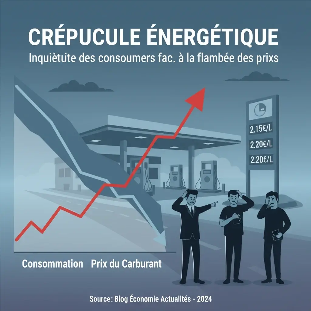 Illustration pour Consumer sentiment tombe à un plus bas record en mai avec la hausse des prix du gaz